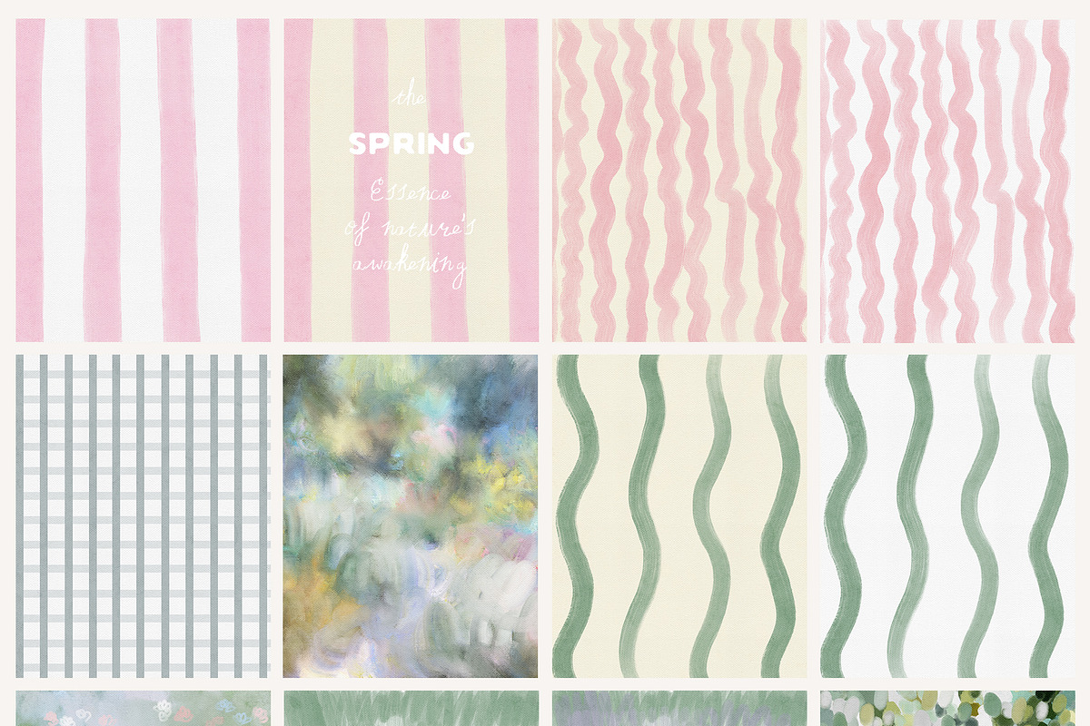 Hand-Painted Spring Backgrounds, a Background Graphic by Lana Elanor (Photo 14 of 15)