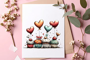 Valentines Cupcakes Clipart PNG, an Illustration by SinaCreation (Thumbnail 10 of 11)