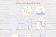 Christmas postcards, map creator, an Animal Illustration by Mariia Kovalchuk (Thumbnail 6 of 10)