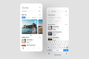 Wings - Travel Booking App UI Kit, an UI Kit Template by iDoodle Studio (Thumbnail 3 of 4)