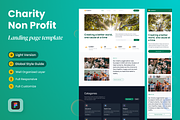 OneWorld - Charity Landing Page, a Landing Page Template by SLAB! Design (Thumbnail 1 of 4)