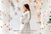 Hanging Christmas Ornaments Backdrop, a Background Photo by Winwin Design Art (Thumbnail 1 of 7)