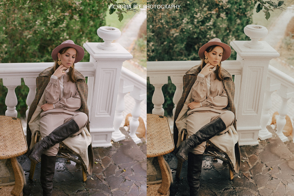 PRESETS FOR LIGHTROOM WARM FILM, a Preset Add-On by Victoria Bee Presets (Photo 2 of 8)