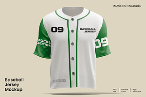 Baseball Jersey Mockup, a Shirt Mockup by Unerispace