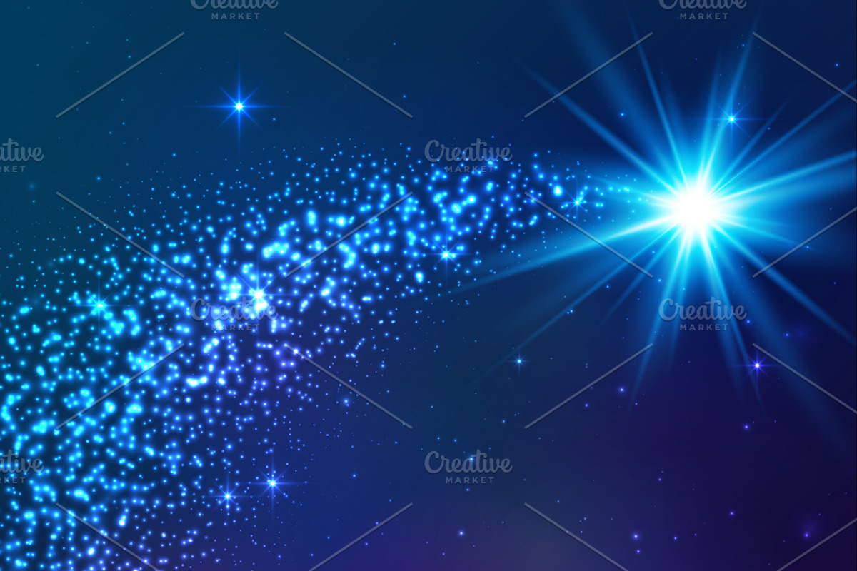 10 magic light backgrounds (eps+jpg), an Illustration by Art of Sun (Photo 3 of 3)