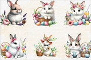 Happy Easter Sublimation Clipart Bu, an Illustration by SVGArt (Thumbnail 3 of 8)