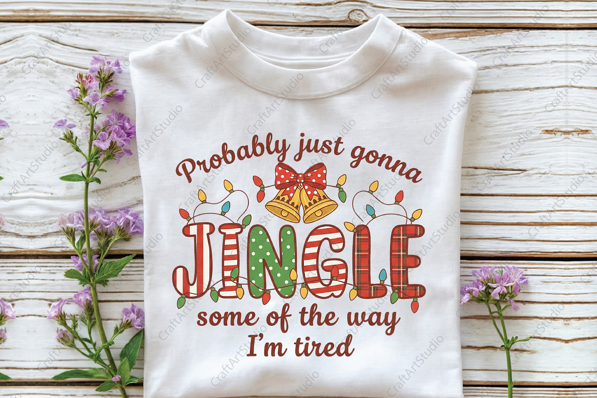 Probably Just Gonna Jingle Christmas, an Illustration by CraftArtStudio (Photo 3 of 4)