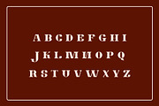 Chicago Retro Geometry Font, a Serif Font by Rasgood (Thumbnail 3 of 5)