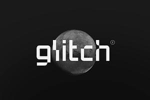 Glitch Font - Pixelated Display Sans