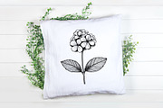 Hydrangea SVG - Flowers Clip Art, an Illustration by YouniqueArtwork (Thumbnail 5 of 5)