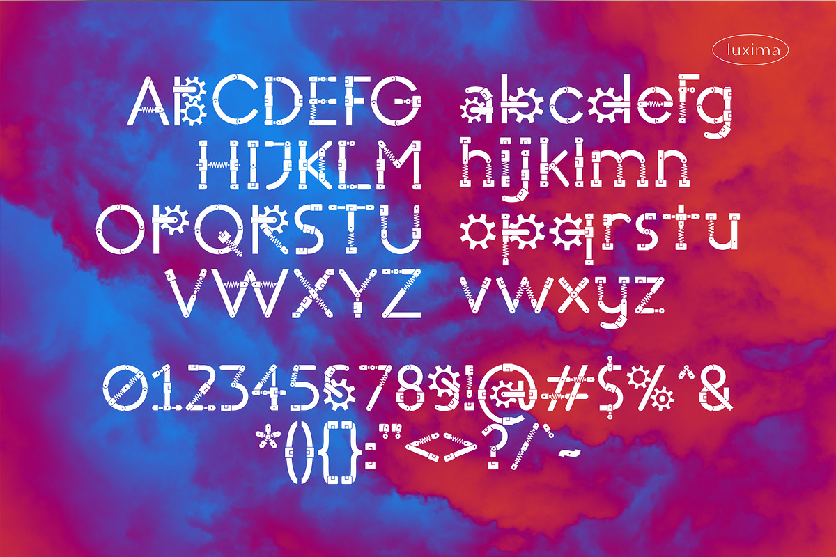 ROBOHEIMER, a Sans Serif Font by Luxima (Photo 3 of 5)