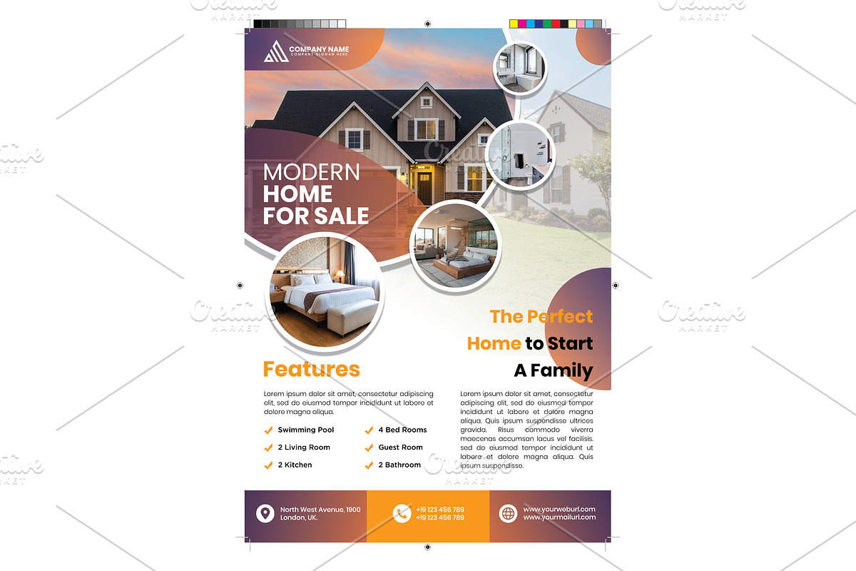 Creative Modern Flyer Template, a Flyer Template by MG Graphics (Photo 7 of 7)