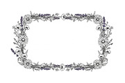 Rustic Floral Frame SVG Bundle, an Illustration by jahid234 (Thumbnail 2 of 31)