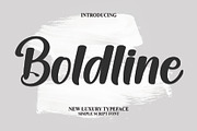 Boldline, a Handwritten Font by FreshTypeINK (Thumbnail 1 of 8)