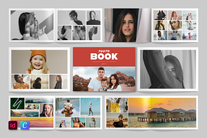 Photo Album Book Template, a Magazine Template by ElvinPrint