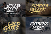 SALE! SINGLE FIGHTER / Brush Font, a Blackletter Font by Subectype Studio (Thumbnail 4 of 14)