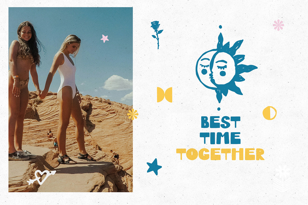 Guapa. Handwritten Font Kit, a Handwritten Font by dicreate (Photo 4 of 15)