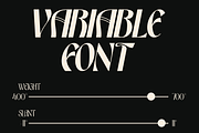 Kesto - Variable Nouveau Font Family, a Sans Serif Font by Valentino Vergan (Thumbnail 7 of 10)