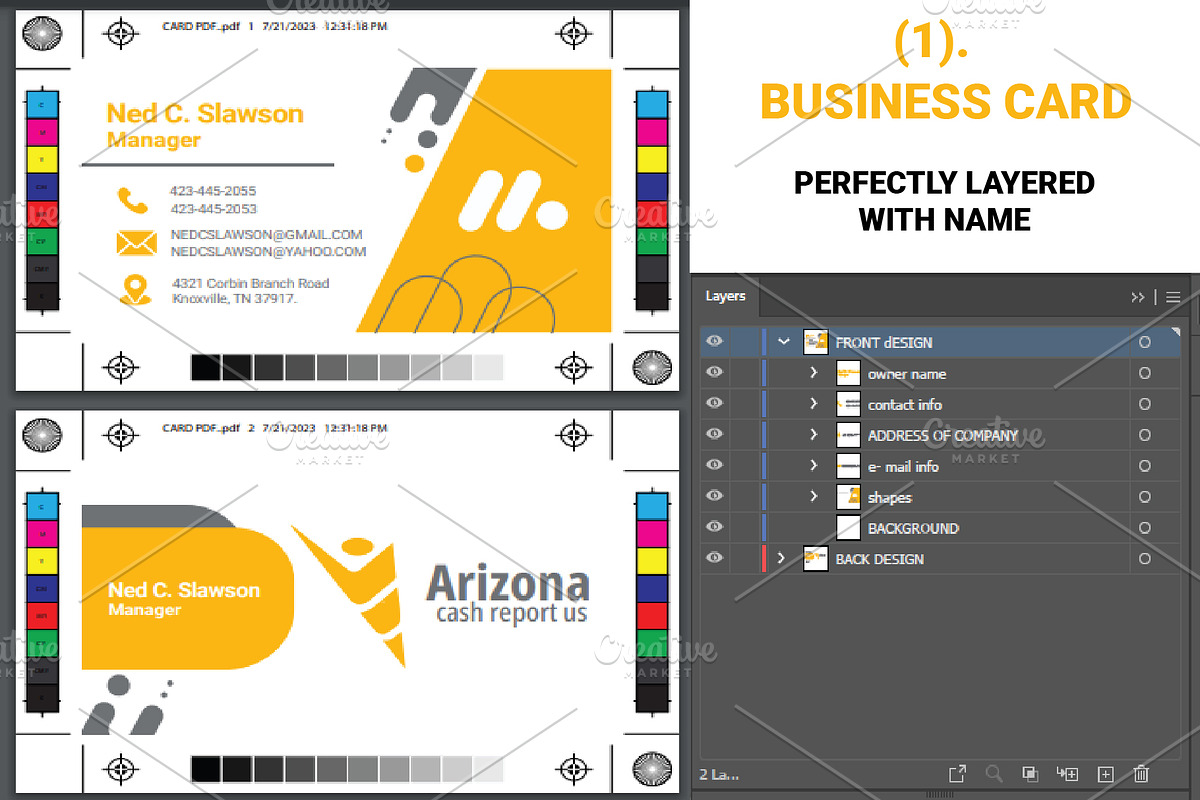 Captivating Branding Templates, a Stationery Template by Design Fusion (Photo 2 of 4)