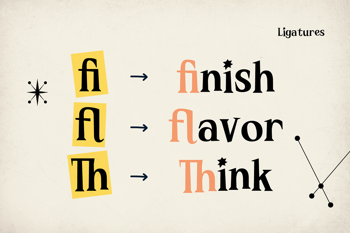 Weirtoz - A Playful Vintage Font, a Serif Font by Tiptop Graphic (Photo 5 of 9)