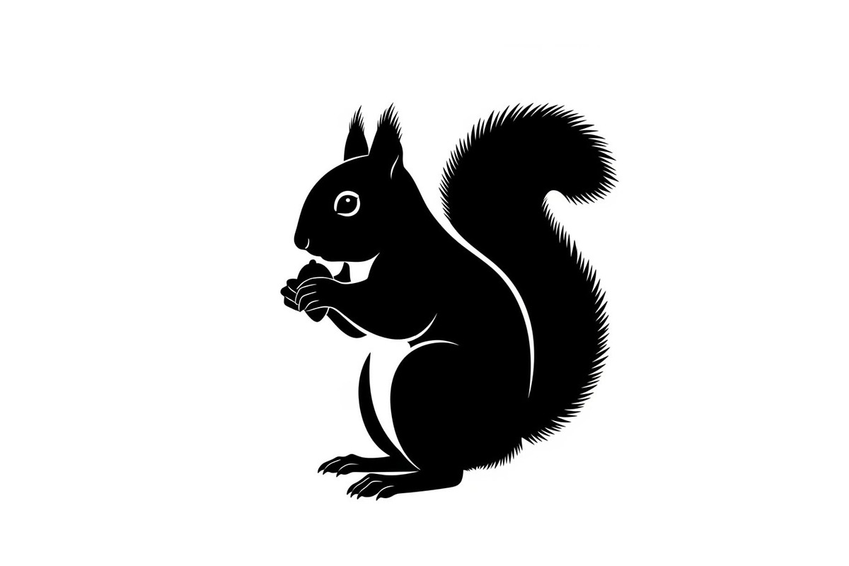 Black Squirrel Vector Icon Bundle, an Illustration by jahid234 (Photo 42 of 51)