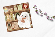 Boo's shelf whimsy clipart set, a Person Illustration by Yelloo Fish (Thumbnail 6 of 10)