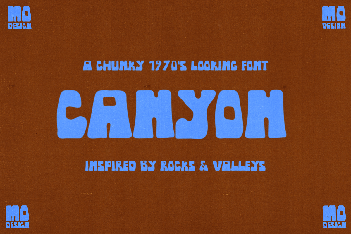 CANYON | HAND DRAWN FONT, a Sans Serif Font by Madeline ODonoghue Design (Photo 1 of 6)