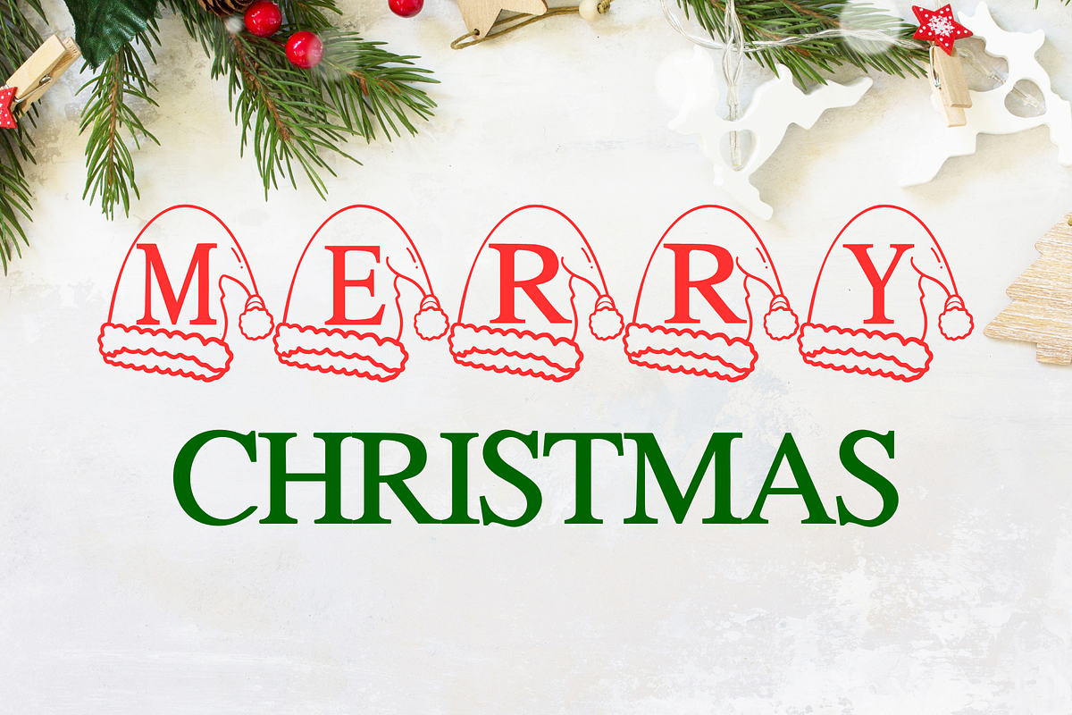 Chrismas cheer, a Symbol Font by Petal Pixels (Photo 7 of 9)
