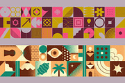 Geometric Pattern Compositions, a Decorative Illustration by Léo Alexandre (Thumbnail 11 of 25)