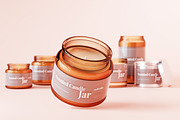 Amber Glass Candle Mockup Bundle, a Packaging Mockup by pmvch (Thumbnail 7 of 135)