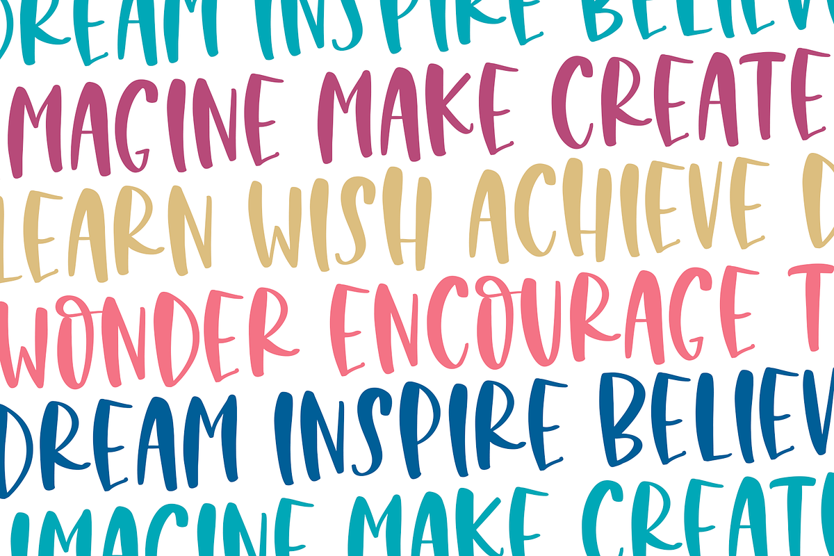 Jukebox | Quirky Handwritten Font preview 5