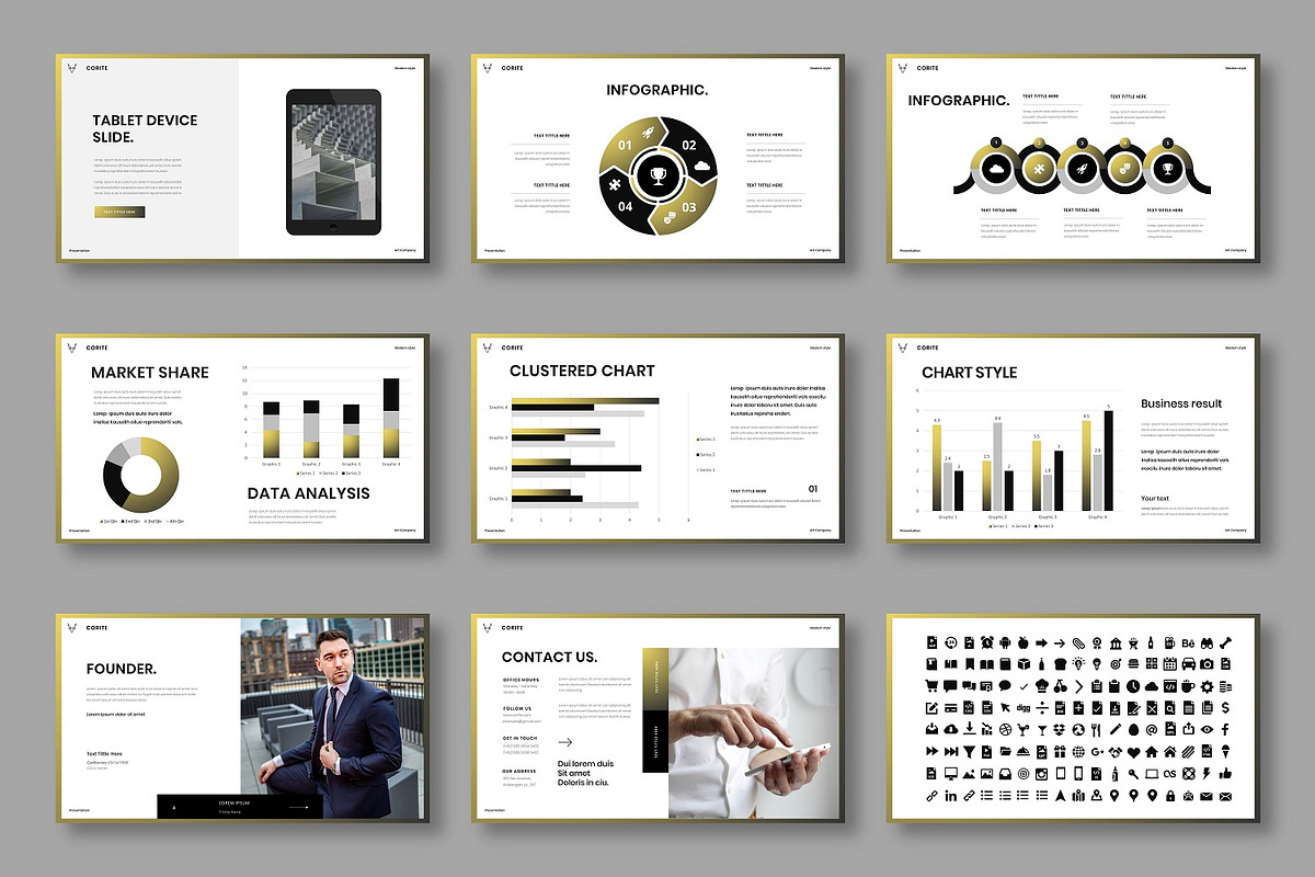 Corite – Business Keynote, a Presentation Template by Dens Creative Studio (Photo 5 of 6)