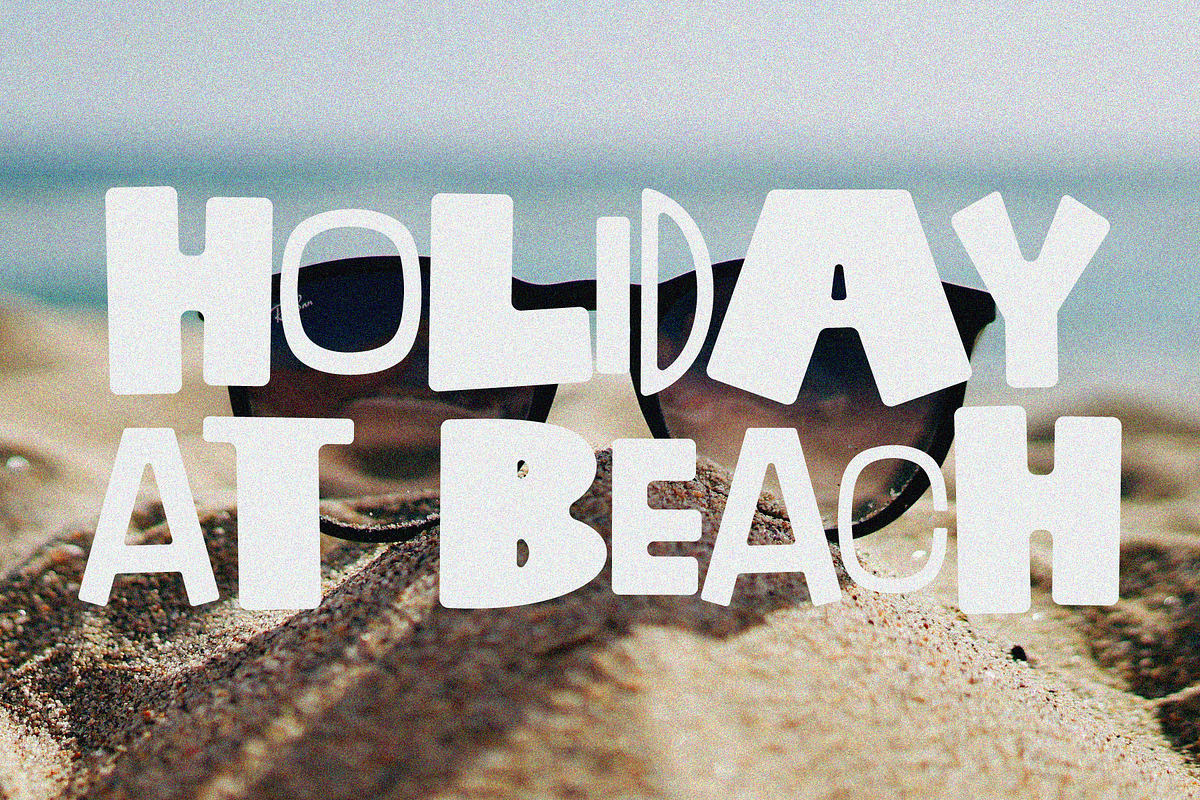 Bounce Back All Caps Random Font, a Sans Serif Font by Airotype (Photo 8 of 11)
