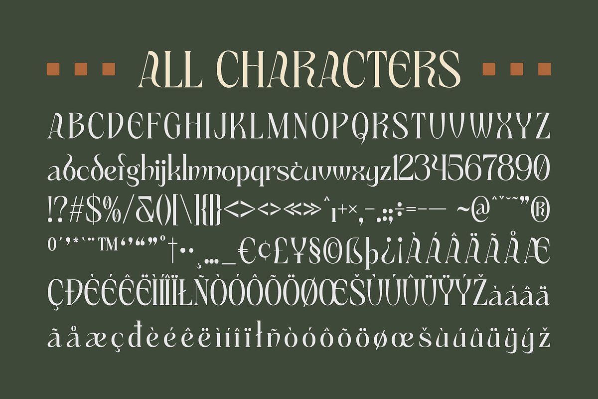 CS Nadine – Uncial Font, a Serif Font by Craft Supply Co. (Photo 8 of 8)