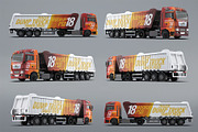 Trucks Mock-Up, a Product Mockup by DesignRushMarket (Thumbnail 4 of 13)
