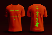 T-Shirt Mockup, a Shirt Mockup by VanillineGraph (Thumbnail 2 of 6)