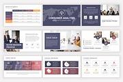 Marketing Plan PowerPoint Template, a Presentation Template by SlideOne (Thumbnail 8 of 29)