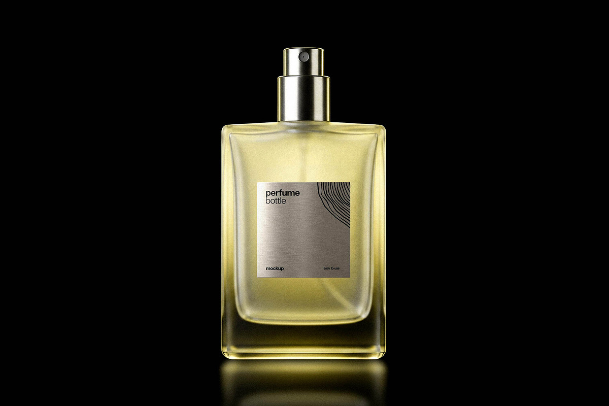 Perfume Bottle Mockup, a Packaging Mockup by Design Squad (Photo 3 of 4)