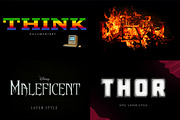 Movie Like Text Effects, a Layer Style Add-On by GothLab (Thumbnail 3 of 3)