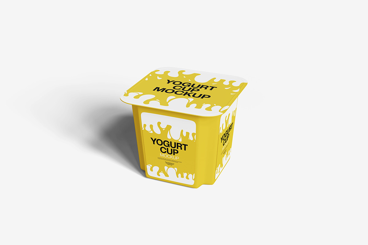 Yogurt Cup Mockup, a Product Mockup by Indah (Photo 4 of 6)