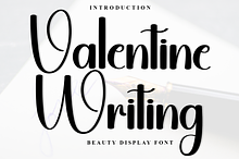 Valentine Writing