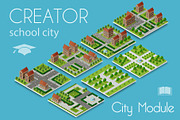 City bundle module city set, an Object Graphic by AlexZeL (Thumbnail 9 of 21)
