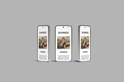Smartphone Screen Mockup, a Device Mockup by lamorastudio (Thumbnail 11 of 11)