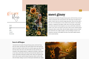 Elementor Add-On Page Pack Ginny