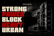 Block Head – Geometric Display Font, a Sans Serif Font by Linecreative (Thumbnail 4 of 7)