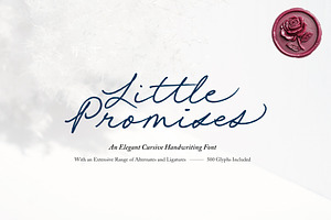 Little Promises Handwritten Font