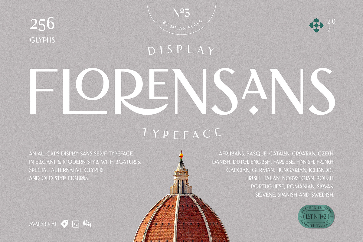 Florensans - Display Typeface