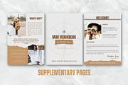 Latte WORKBOOK CANVA TEMPLATE, a Magazine Template by The Little Lily Studio (Thumbnail 3 of 5)