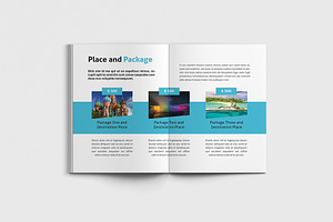 Travelista - A4 Travel Brochure