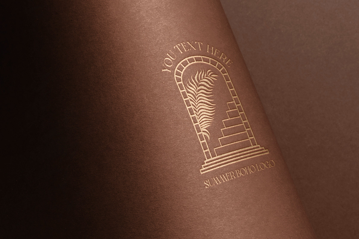 Boho Summer Logo, a Branding & Logo Template by Mio Buono (Photo 3 of 16)